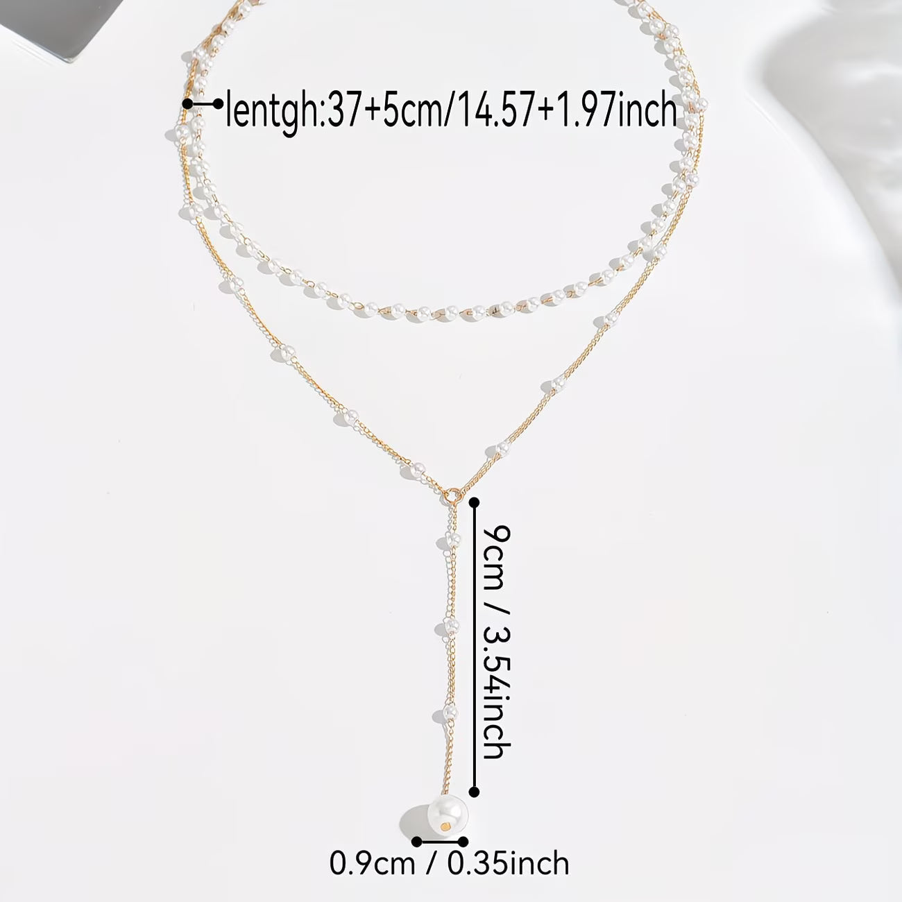 The Graduated Perle Strand Halskette