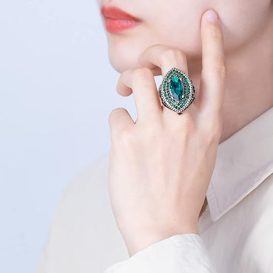 Smaragd Regent Ring | Gold