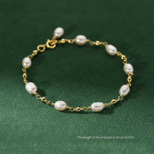 Baroque Perle Strand Armband