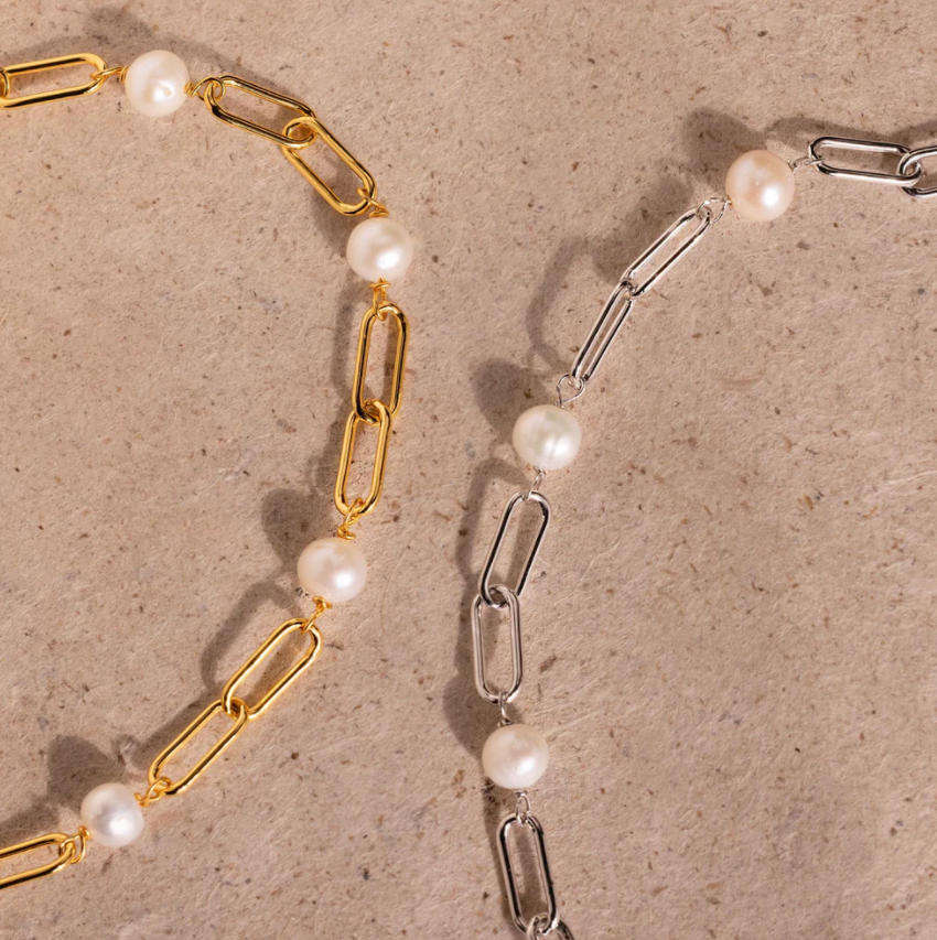 Sophisticated Perle Chain Armband
