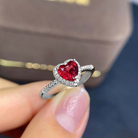 Delara Carmessia Ring | Weiß Gold