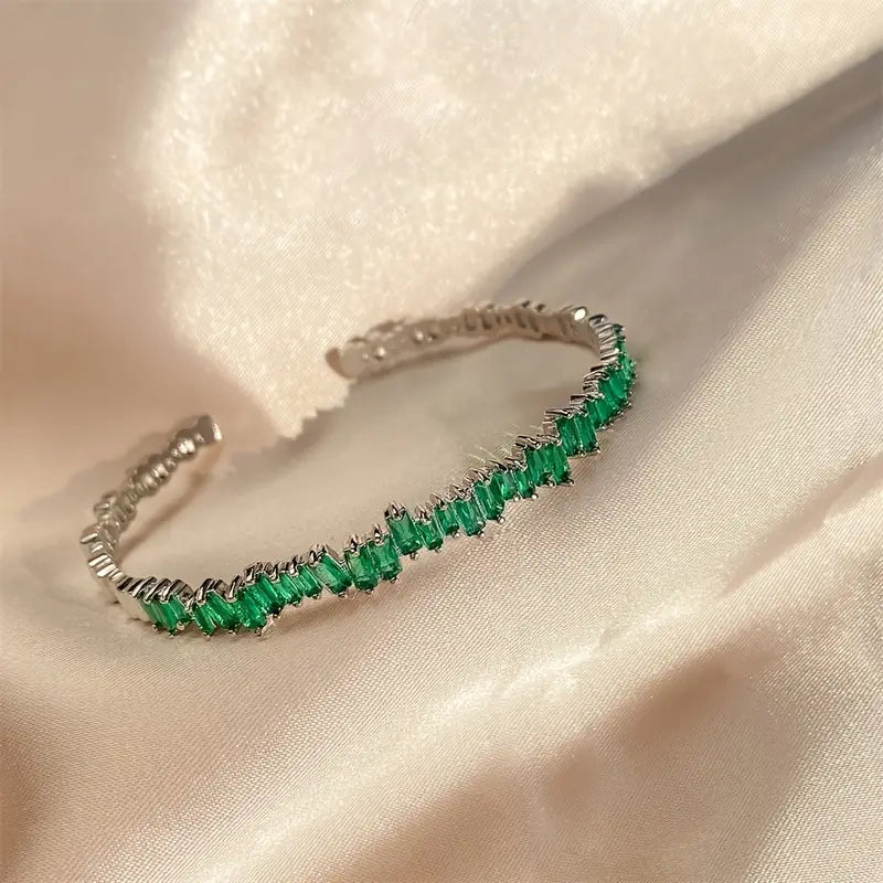 Milena Thalys Armband | Weiß Gold