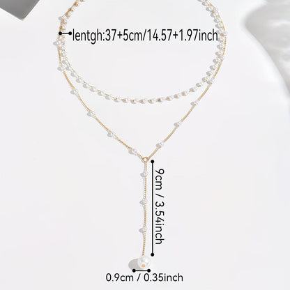 The Graduated Perle Strand Halskette