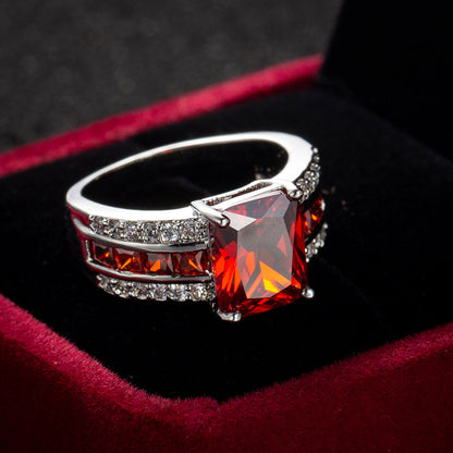 Kassira Redmont Ring | Weiß Gold