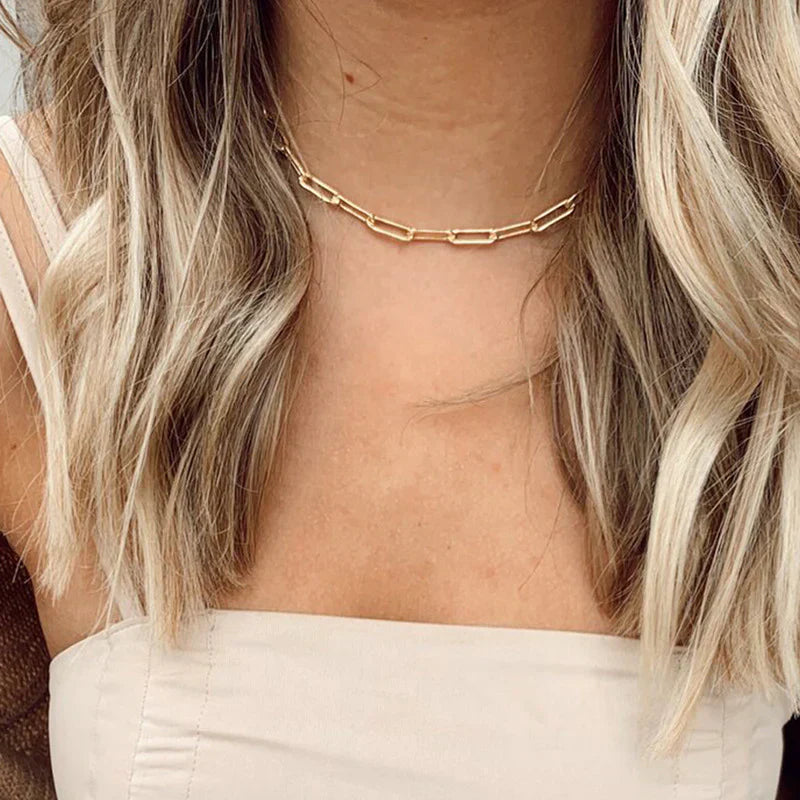 Archen Elegant Chain Halskette | Gold