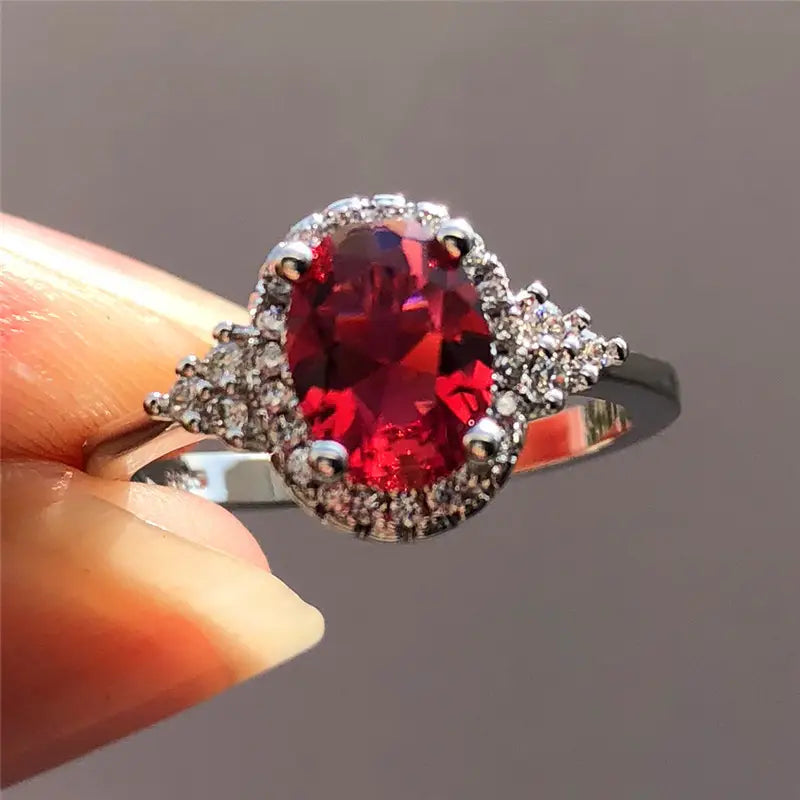 Kirelle Emberlain Ring | Weiß Gold