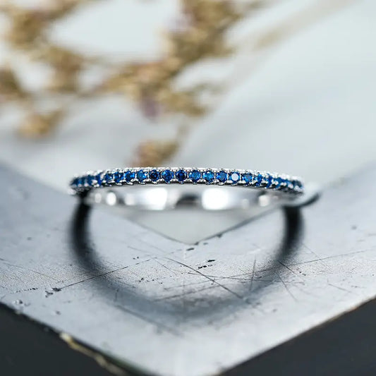 Soraya Azurith Ring | Weiß Gold