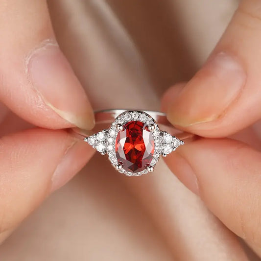 Kirelle Emberlain Ring | Weiß Gold