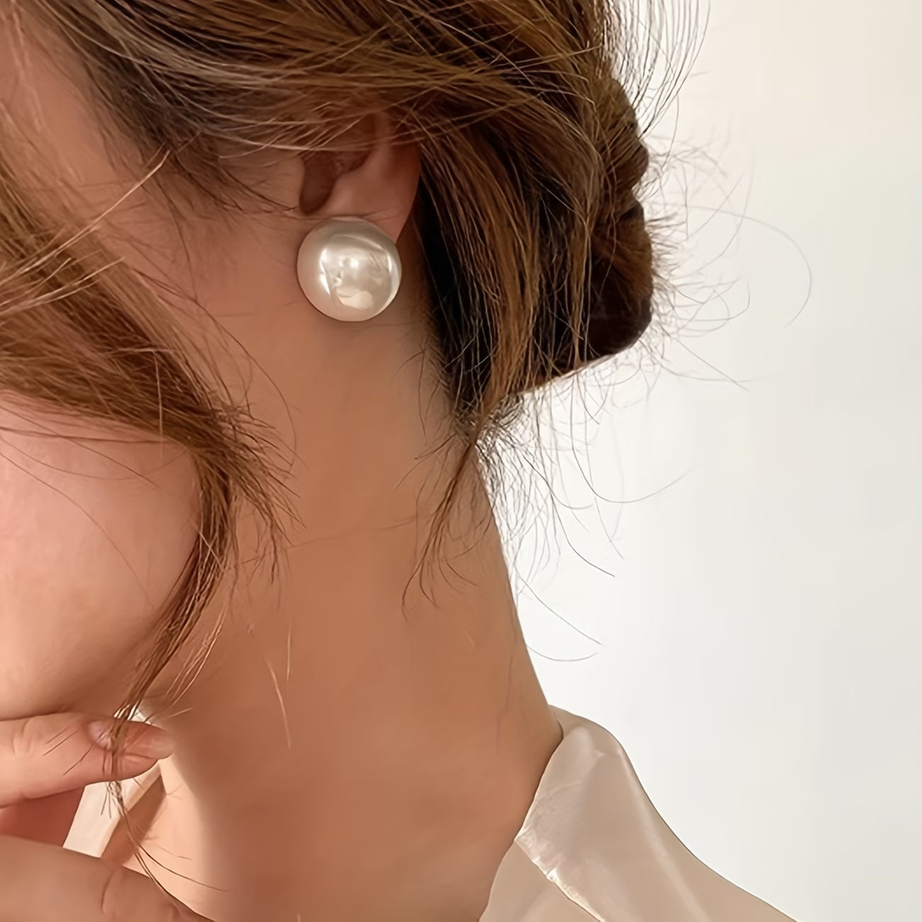 The Statement Perle Ohrstecker