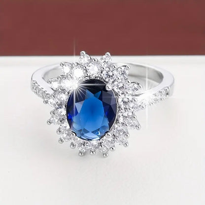 Vionne Saphirae Ring | Weiß Gold