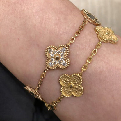 Clover Armband Diamant