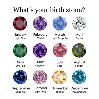 Amelia Birthstone Halskette