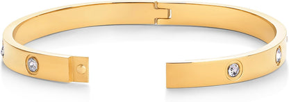 Halo Dot Armband | Gold
