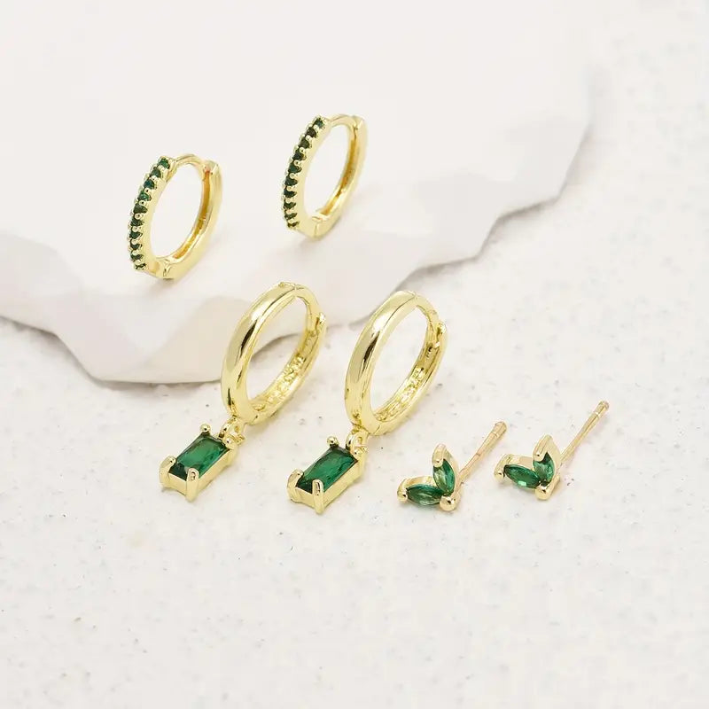 Fiorenza Viridelle Ohrringe Set | Gold