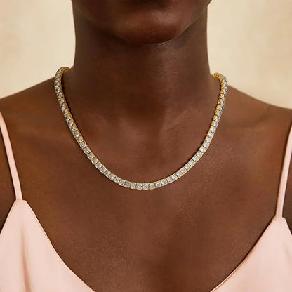 Tennis Halskette | Gold