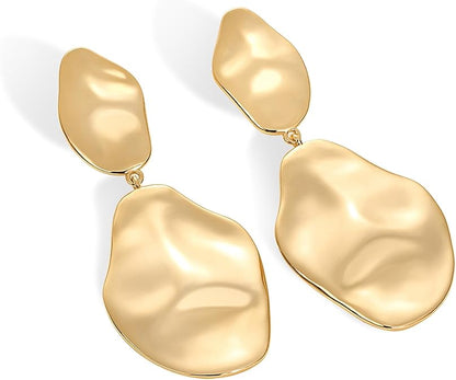 Ripple Wave Ohrringe | Gold