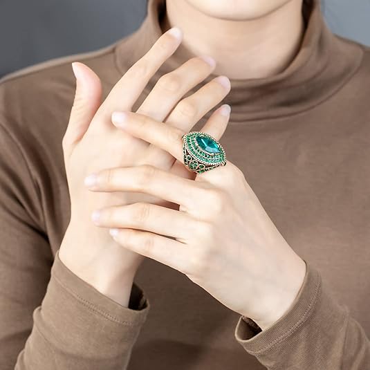 Smaragd Regent Ring | Gold