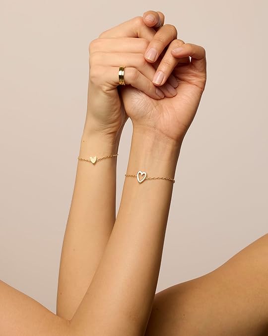 Radiant Herz Armbänder | Gold