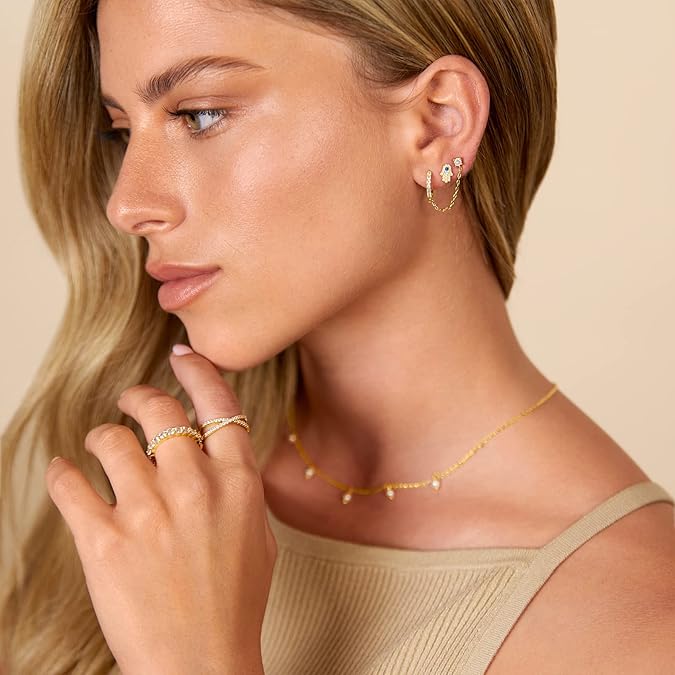 Adella Chain Ohrringe | Gold