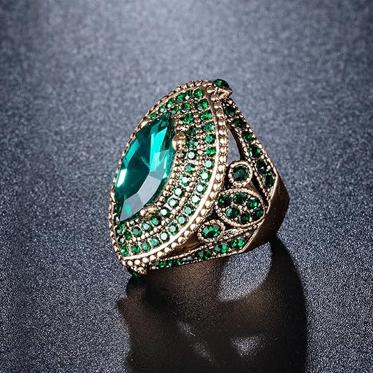 Smaragd Regent Ring | Gold