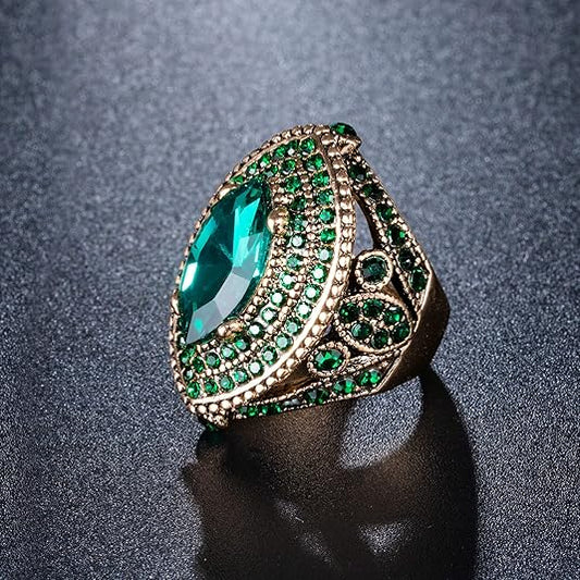 Smaragd Regent Ring | Gold