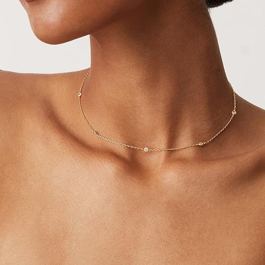 Starfall Halskette | Gold