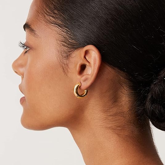 Stardust Creolen | Gold