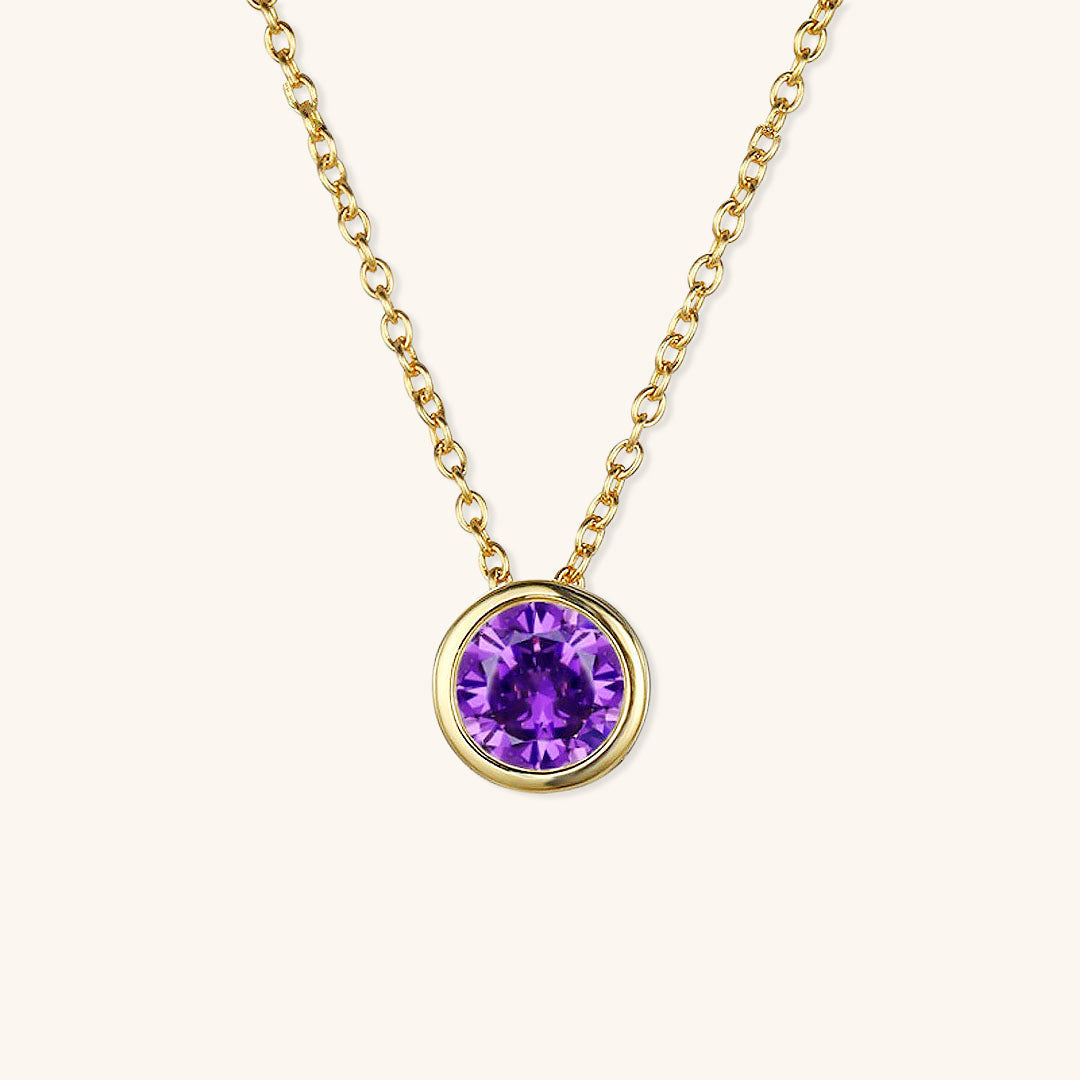 Amelia Birthstone Halskette