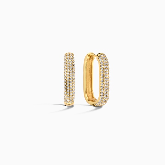 Icon Pave Creolen | Gold