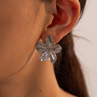Alice Flower Gold Ohrringe