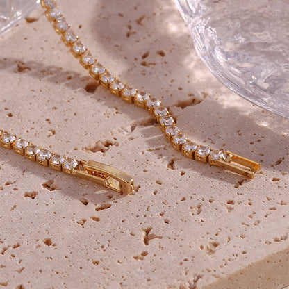 Isolde Diamant Tennis Halskette