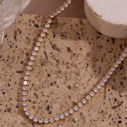 Isolde Diamant Tennis Halskette