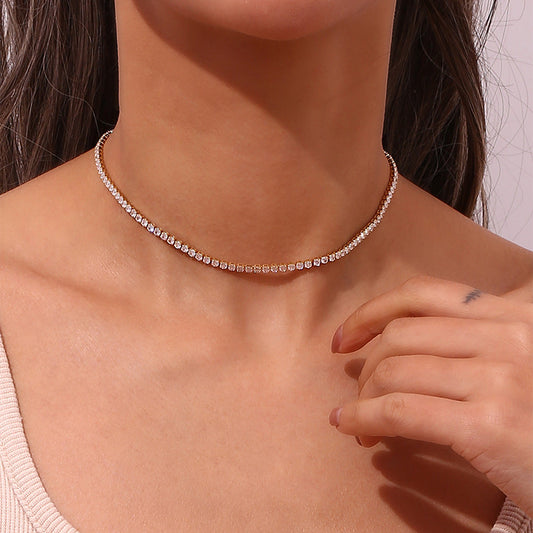 Isolde Diamant Tennis Halskette