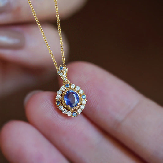 Celeste Royale Pendant Halskette | Gold