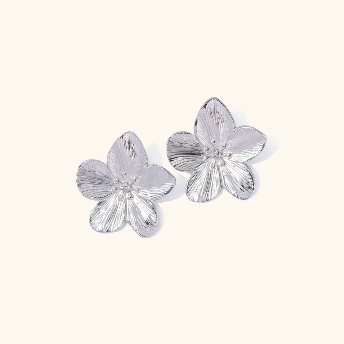 Alice Flower Gold Ohrringe