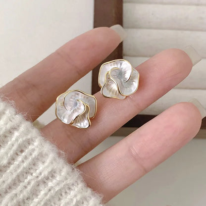 Perle Flower Ohrringe