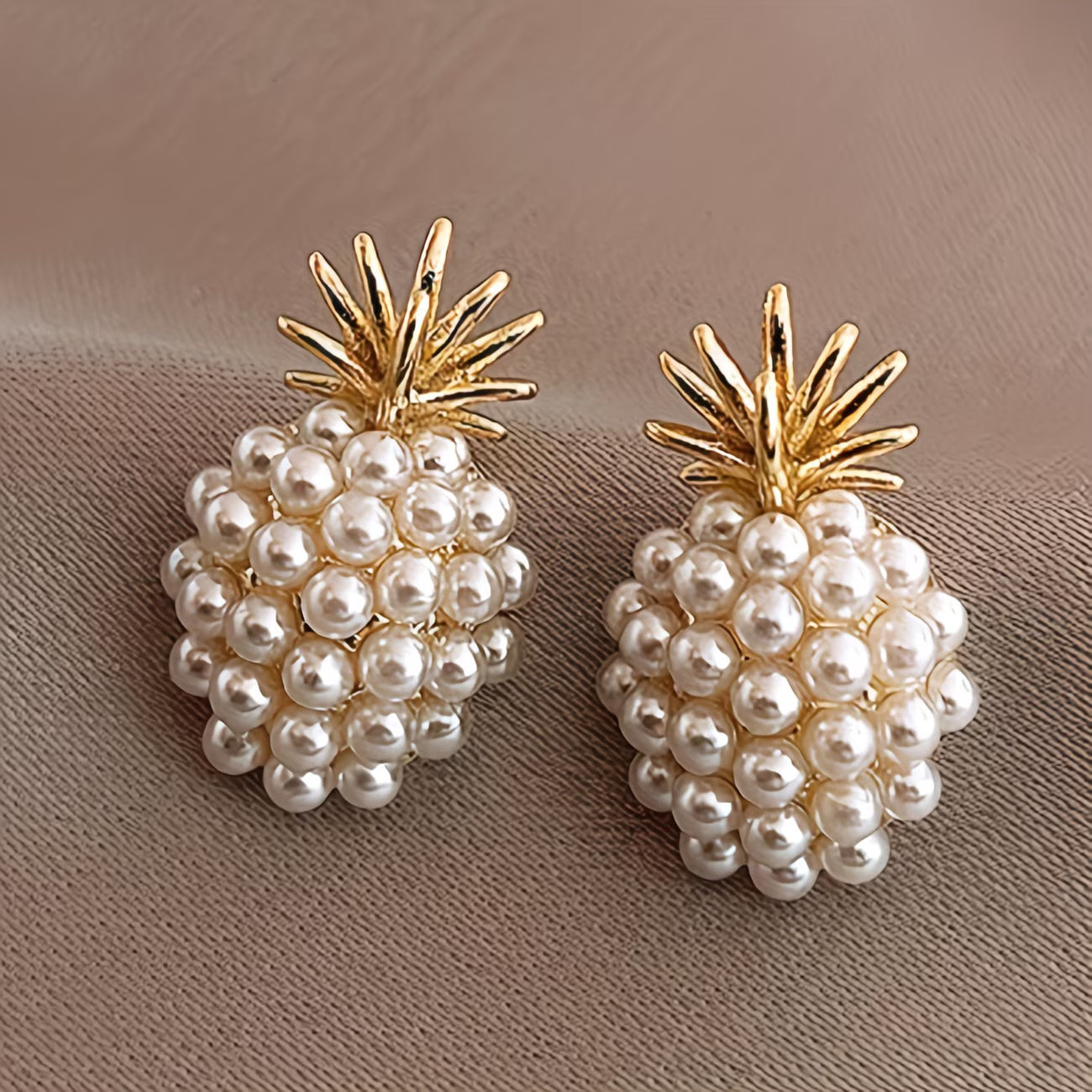 Perle Pineapple Ohrringe