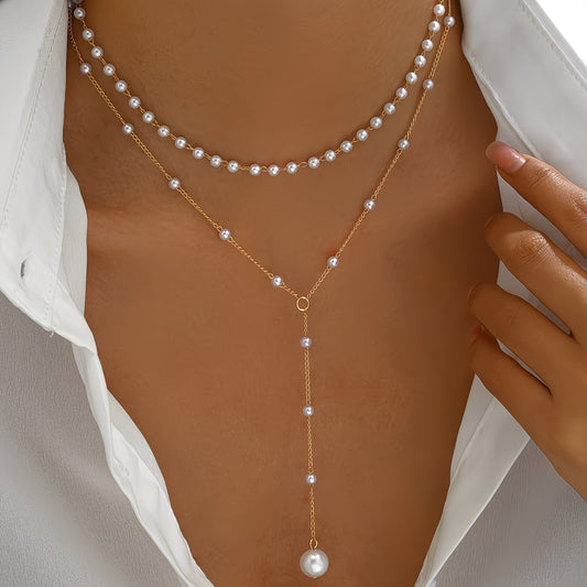 The Graduated Perle Strand Halskette