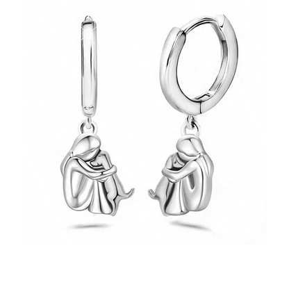 Wynter™ - Hug Pendant with Matching Ohrringe