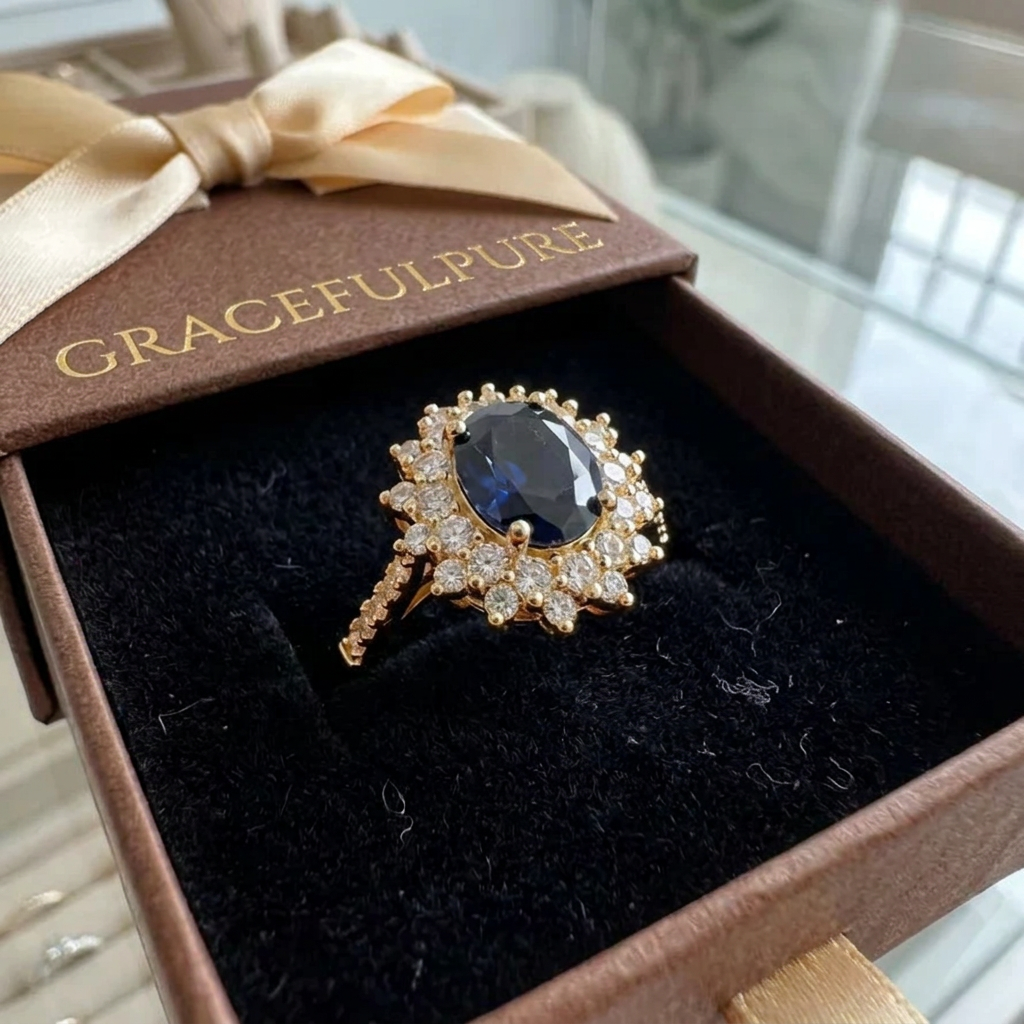 Vionne Saphirae Ring | Gold