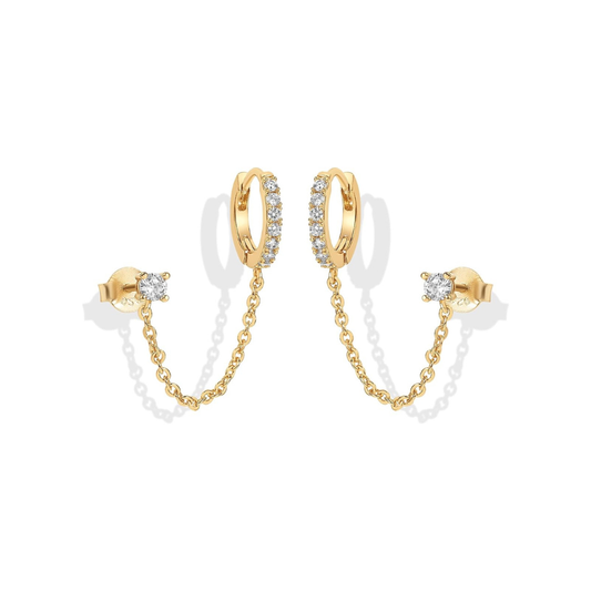 Adella Chain Ohrringe | Gold