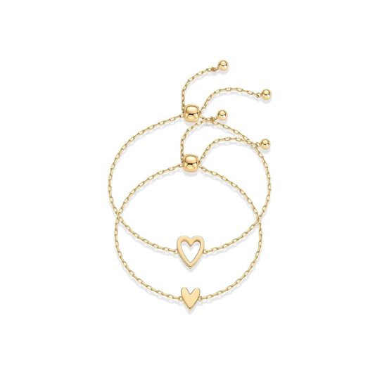 Radiant Herz Armbänder | Gold
