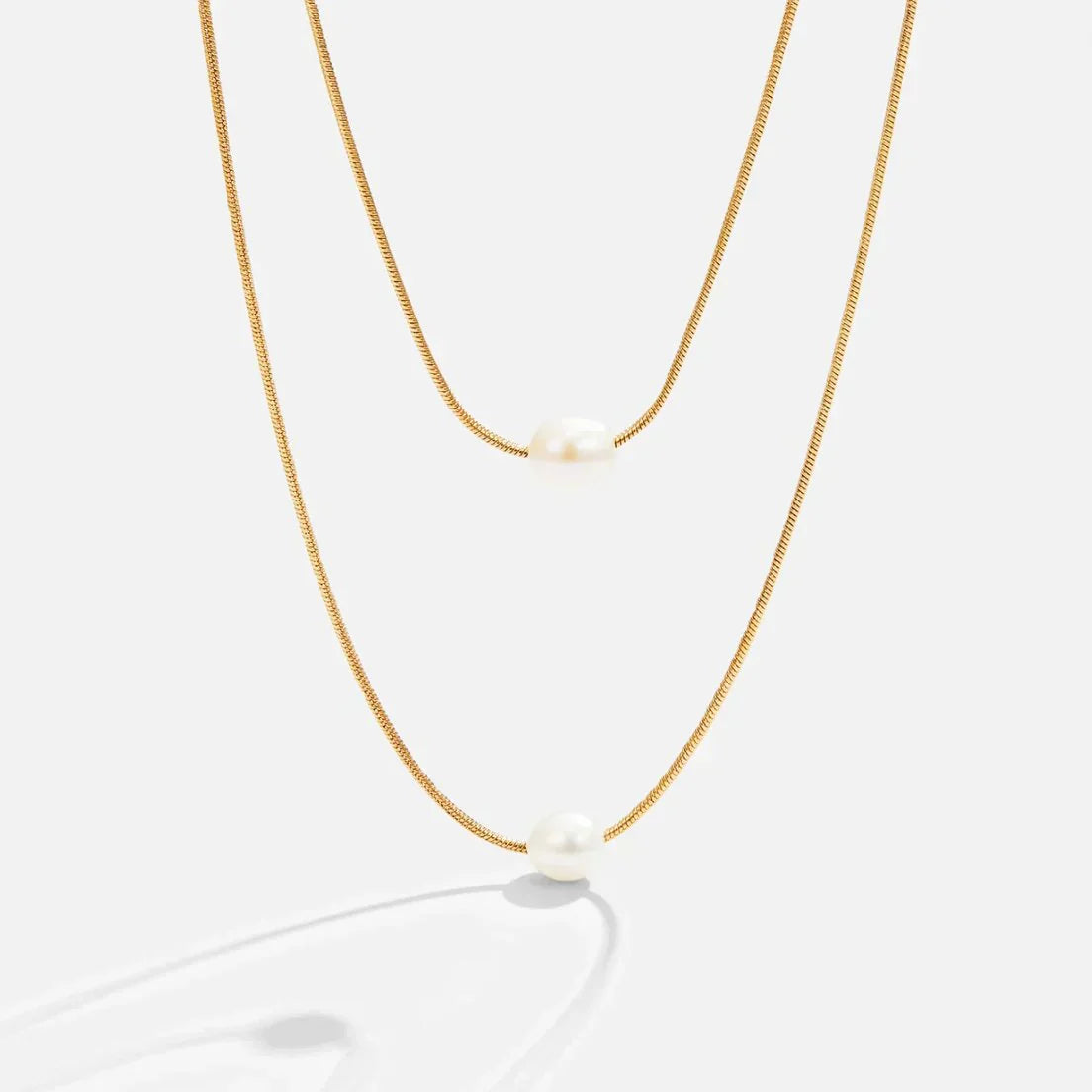 Sophisticated Layered Perlenhalskette