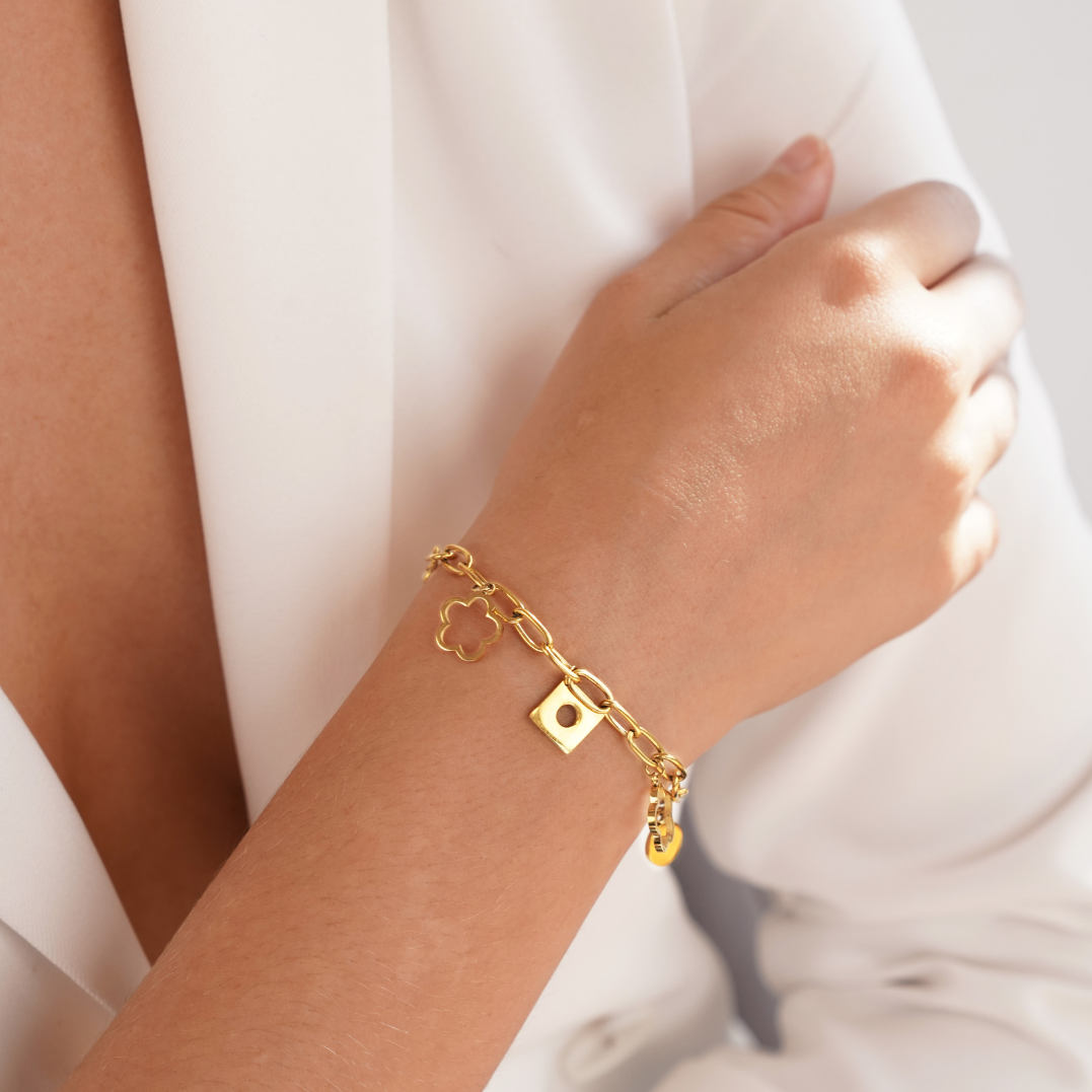 Lucky Daisy Armband mit Anhänger