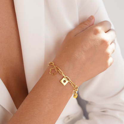 Lucky Daisy Armband mit Anhänger