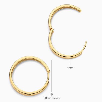 Gia Statement Creolen | Gold