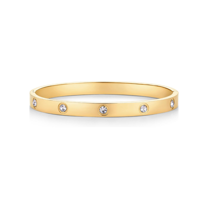 Halo Dot Armband | Gold