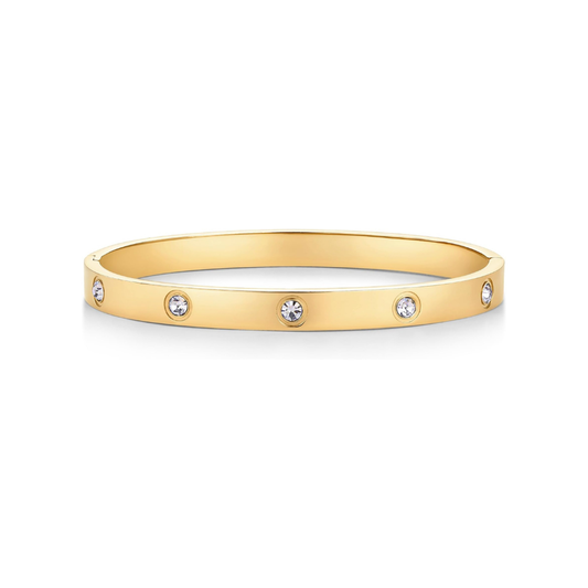 Halo Dot Armband | Gold